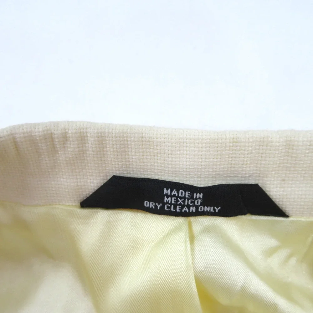 Sigma Tau Fraternity Sport Coat Hand Painted Haggar Cream Blue Sz 38 R Vintage
